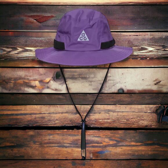 Nike ACG APX GoreTex Rave Festival Fish Bucket Hat Cosmos Purple New Fast Ship